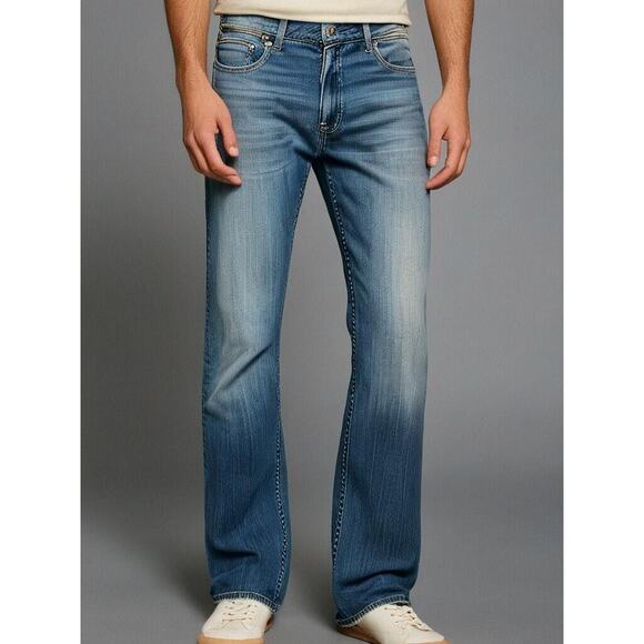 LUCKY BRAND 361 VINTAGE STRAIGHT DESIGNER MEN'S JEANS SIZE 34X32 - Picture 1 of 12